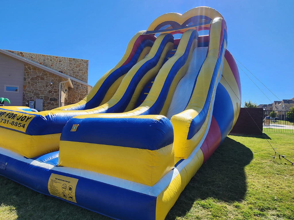 24FT Double Drop Slide Inflatable Rentals in North Dallas - Jump for ...