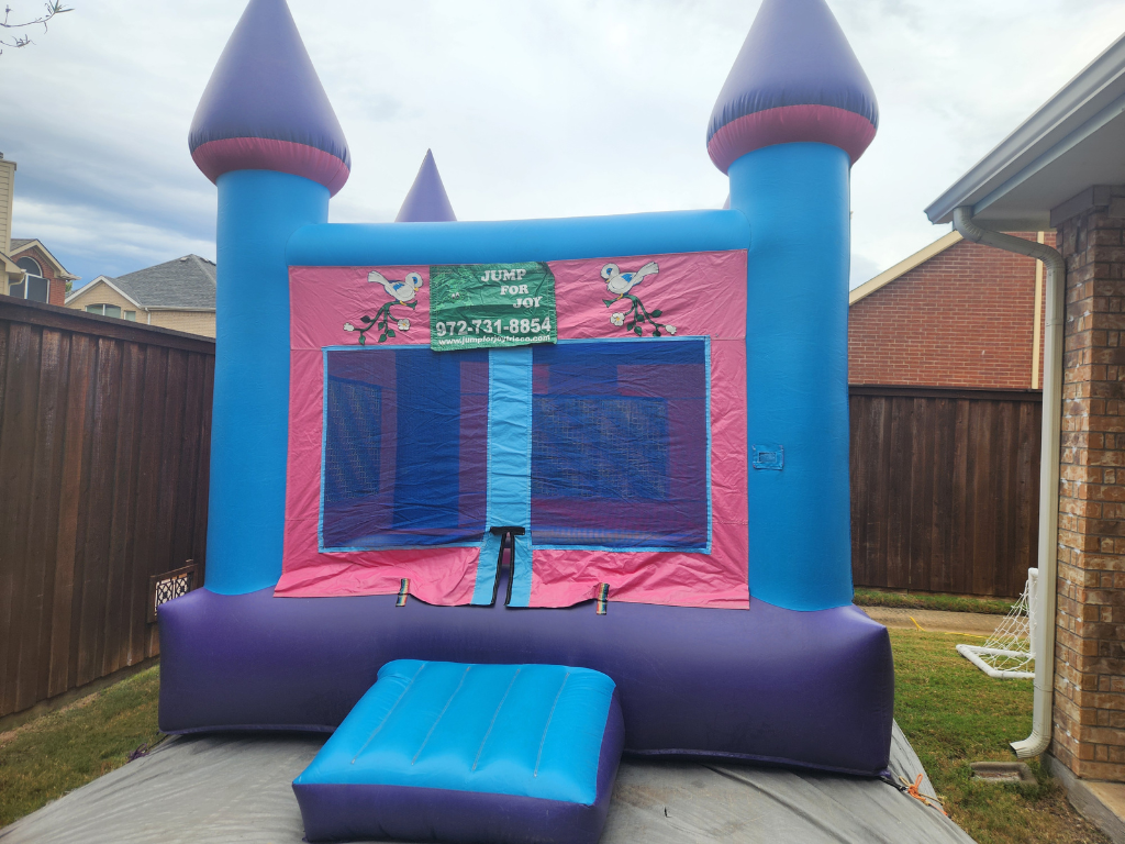Pink Castle 2 Inflatable Rentals in North Dallas - Jump for Joy Frisco